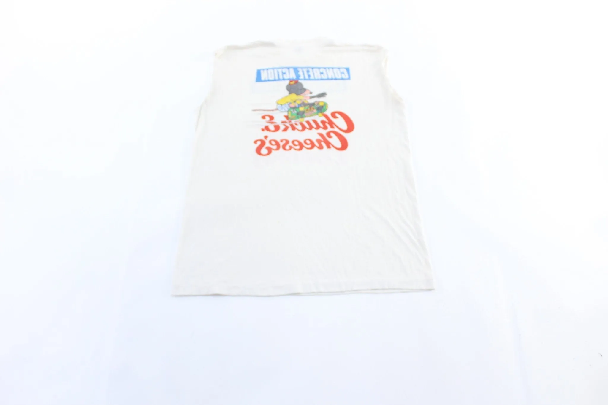 1988 Chuck E. Cheese's Concrete Action Graphic Tank Top