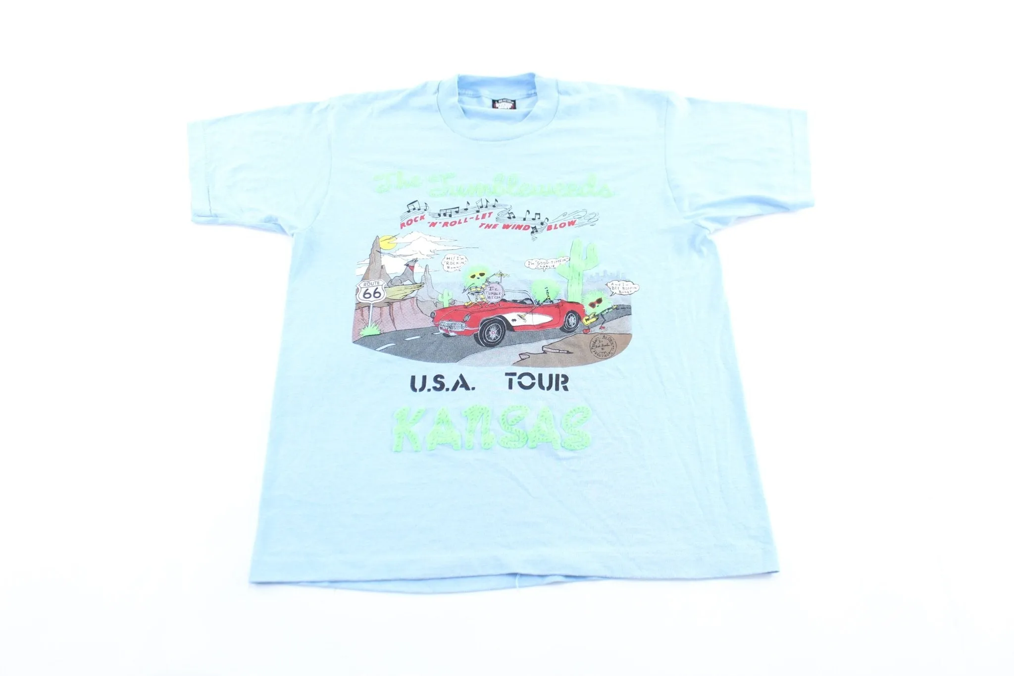 1989 The Tumbleweeds U.S.A Tour T-Shirt