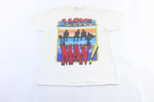 1996 I Love You Man BudLight Fishing T-Shirt