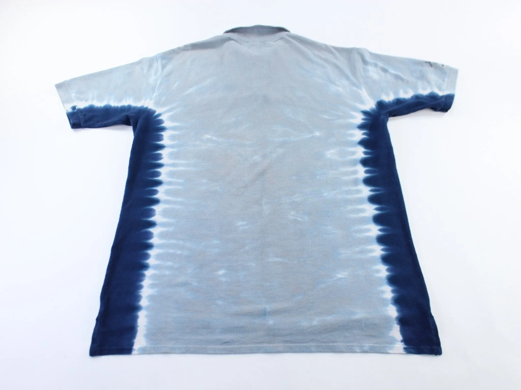 90's Harley Davidson Motorcycles Embroidered Tie-Dye Polo