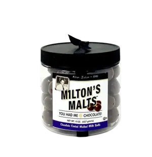 Bruce Julian Heritage Foods BJ MALT9C Miltons Malts Jar