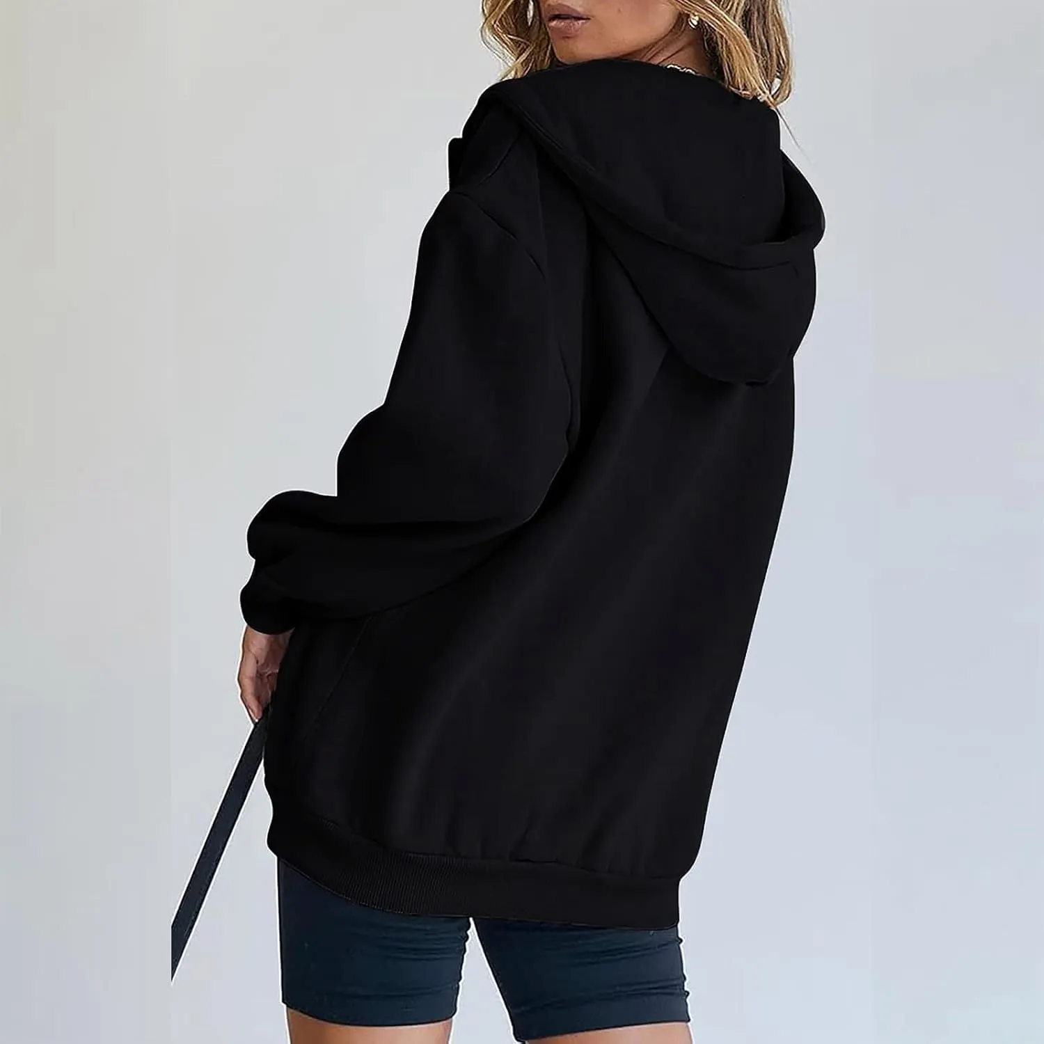 Cdiecer Hoodies For Women Zip Up Sweatshirt Trendy Y2k Hoodie Light Weight Jackets Casual Sport Sweaters With Pockets