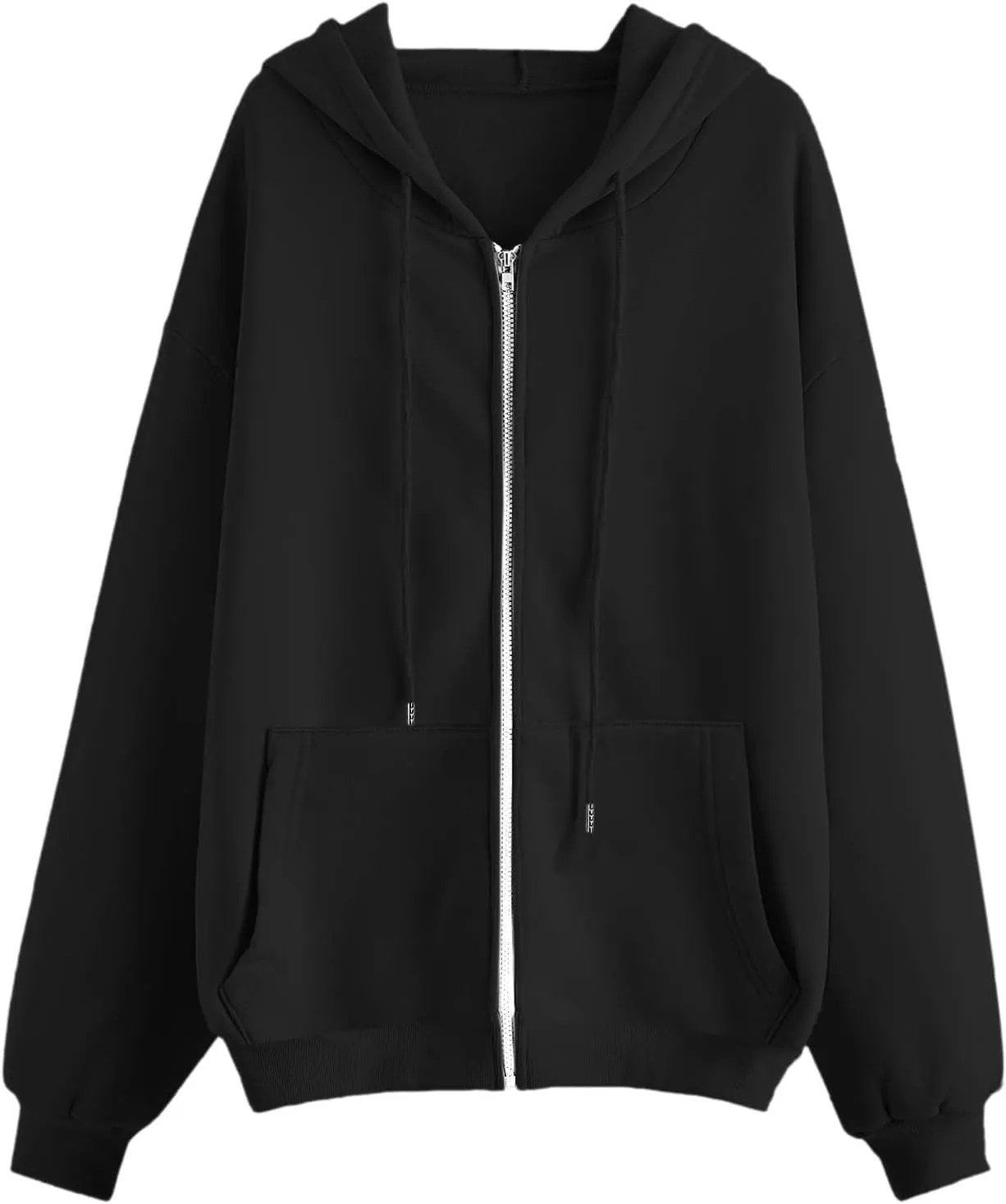 Cdiecer Hoodies For Women Zip Up Sweatshirt Trendy Y2k Hoodie Light Weight Jackets Casual Sport Sweaters With Pockets