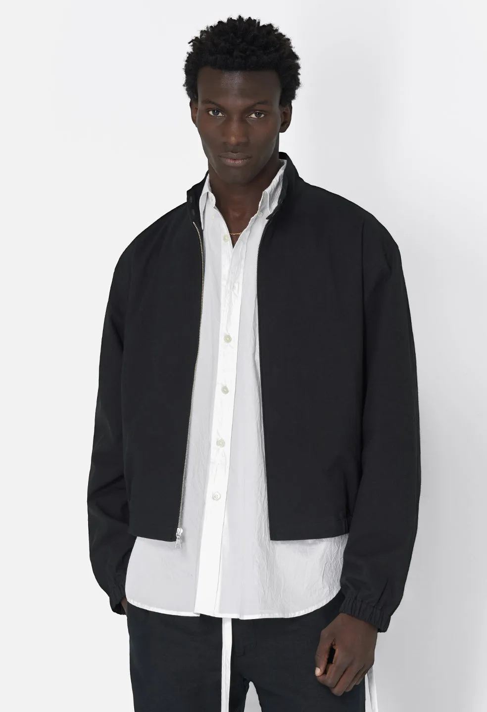 Cotton Harrington Jacket / Black