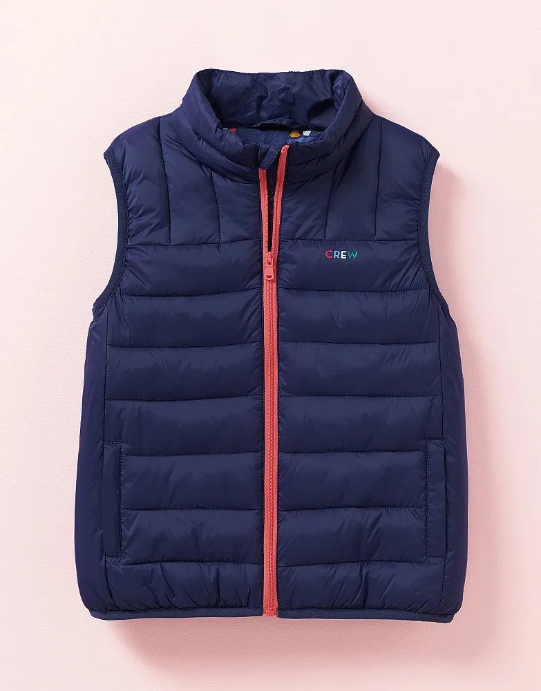 Crew Clothing Boys Lightweight Gilet