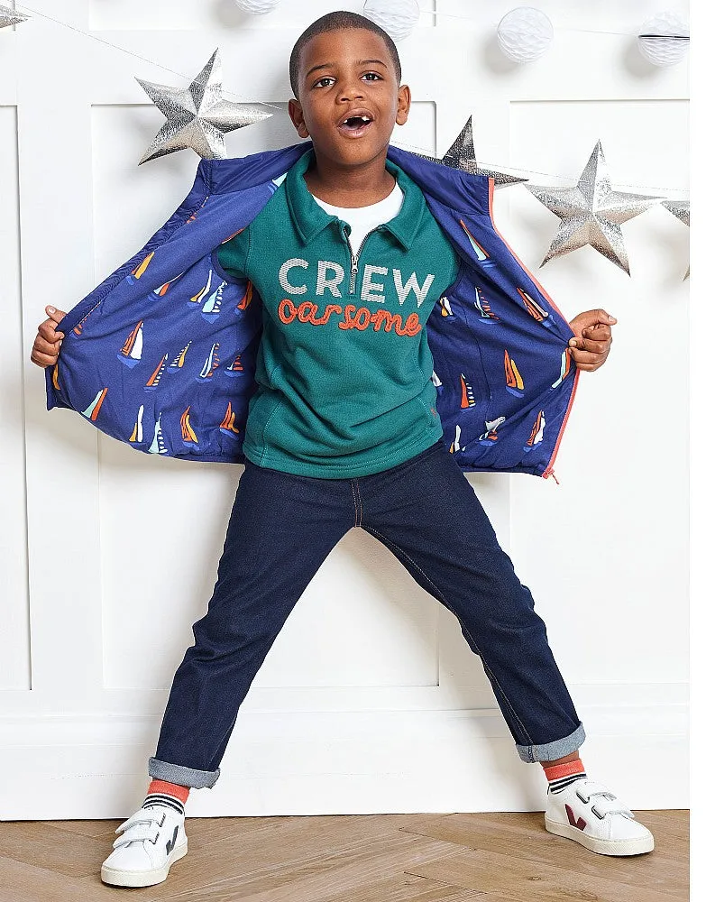 Crew Clothing Boys Lightweight Gilet