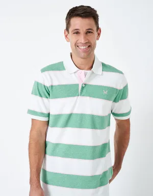 Crew Clothing Stripe Polo Shirt