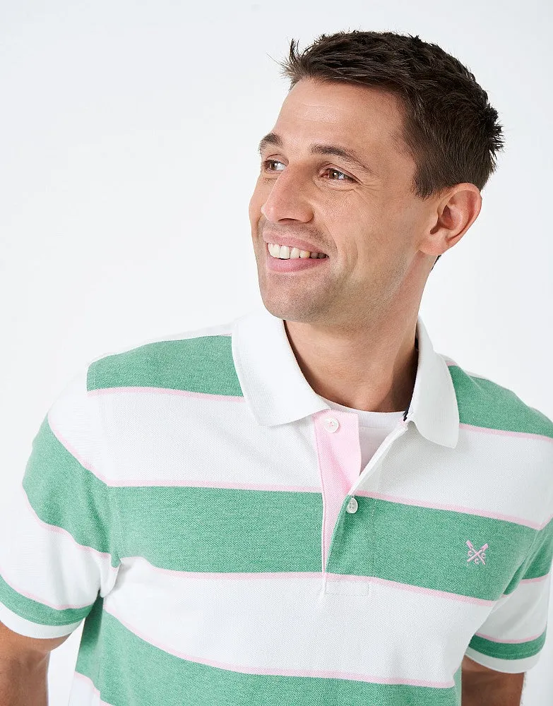 Crew Clothing Stripe Polo Shirt