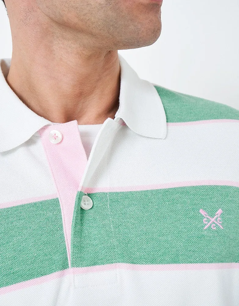Crew Clothing Stripe Polo Shirt
