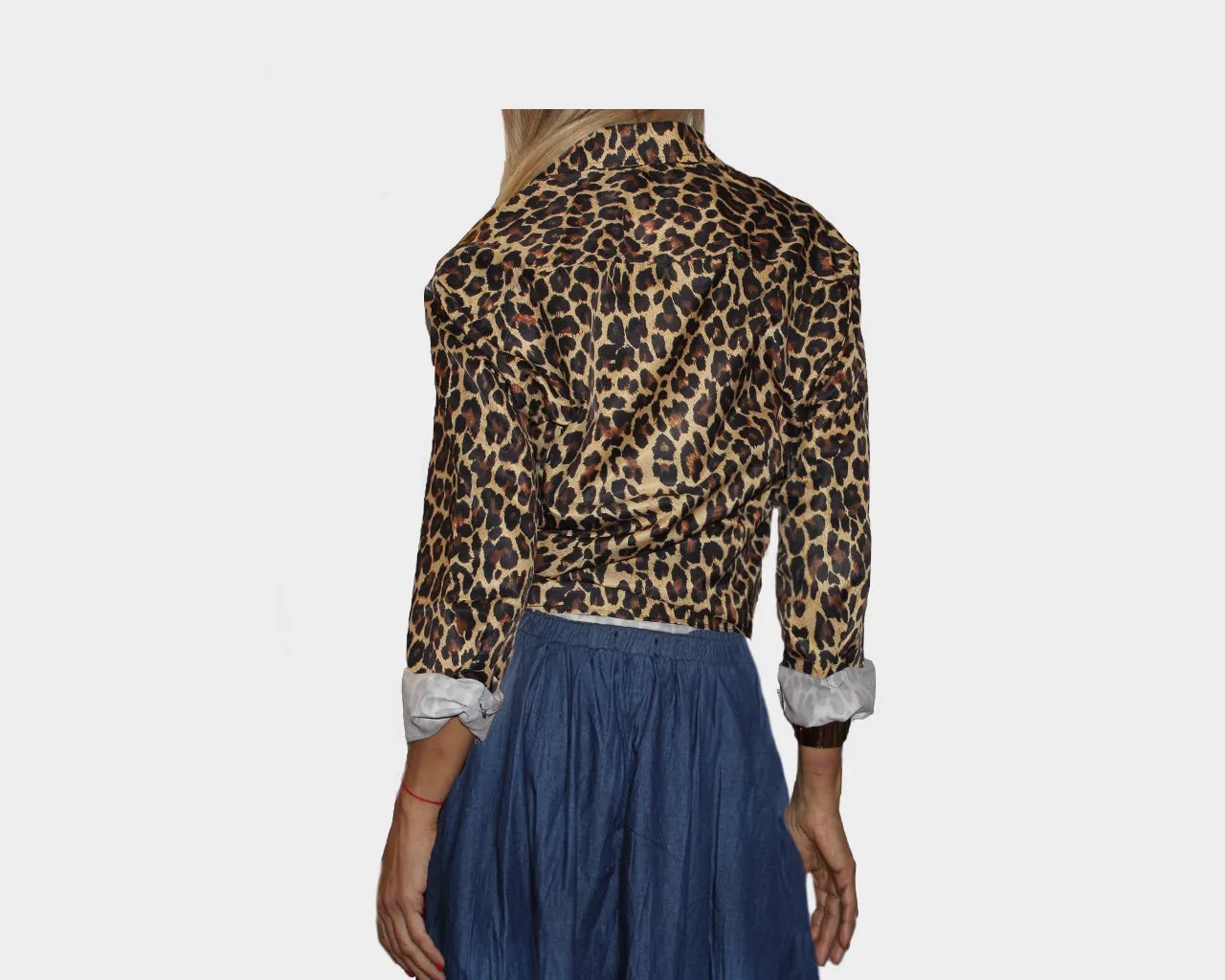 Print Long Sleeve Dress Shirt - The Amalfi Coast