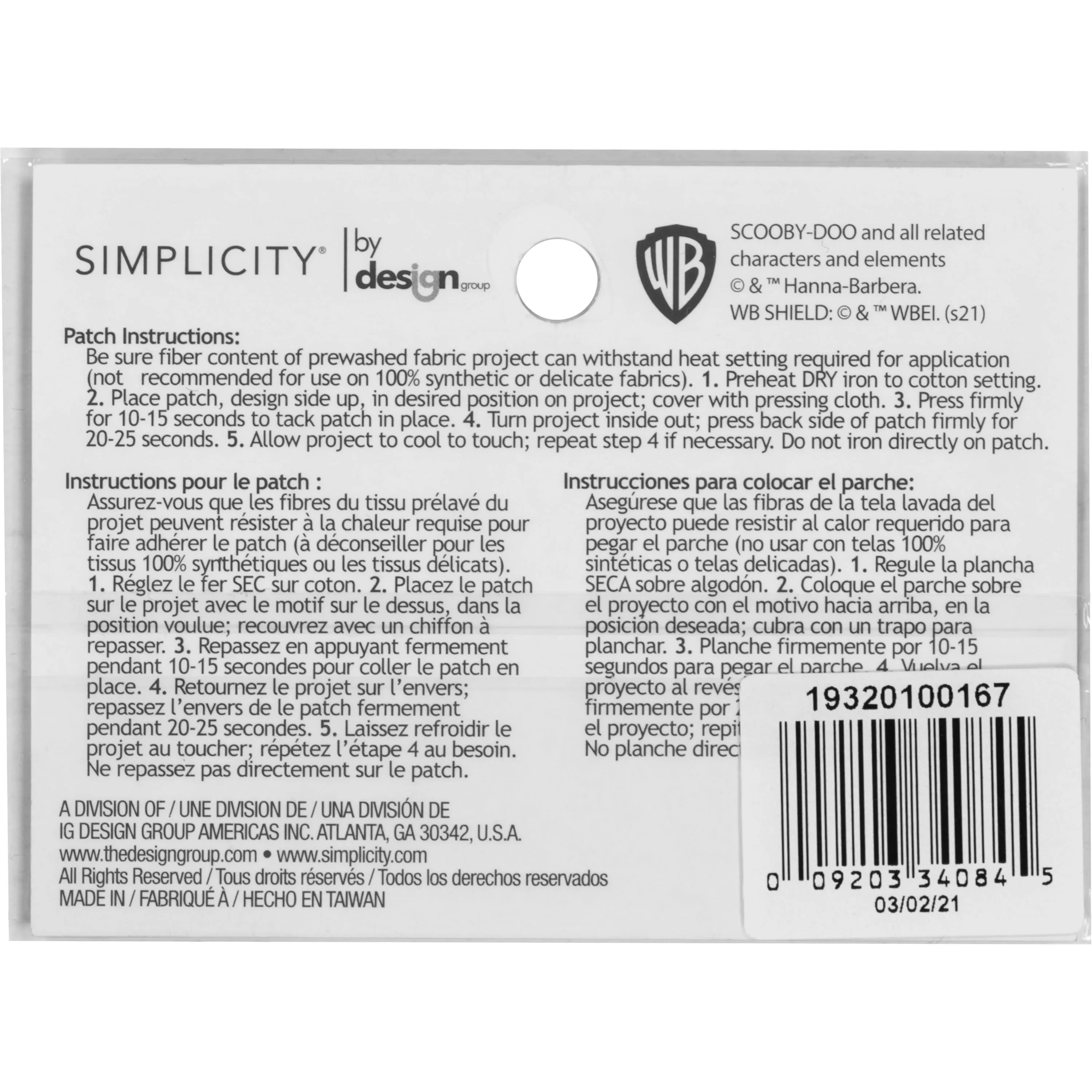 Simplicity Appliques, Mystery Machine