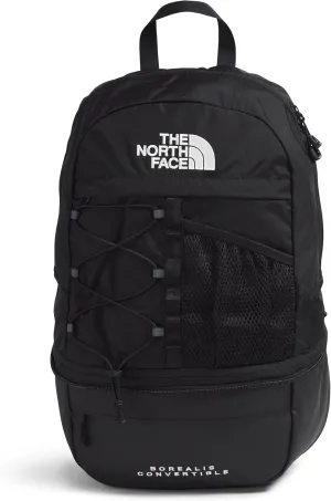 THE NORTH FACE Borealis Convertible Pack, TNF Black/TNF Black, One Size