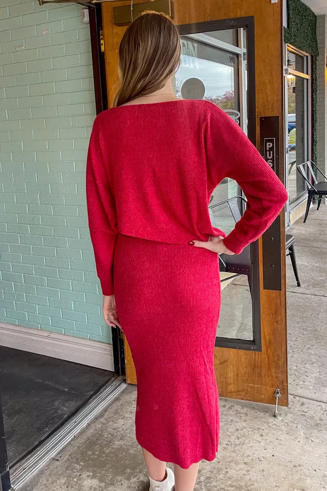Zenana-Ribbed Skirt Set